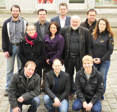 Obere Reihe (v.l.n.r.): Martin Mller,  Kevin Kracht-Schmollack, Guido Kohl, Olaf Reinsch
Mittlere Reihe (v.l.n.r.): Jessica Schrder, Anja Schmollack, Otto-Wilhelm Pppelmeier, Beate Rahn
Untere Reihe (v.l.n.r.): Marcel Hahn, Clemens Ilsitz, Hans Norbert Hermann
(es fehlen Nicola Brandstetter, Emanuel Duhs)